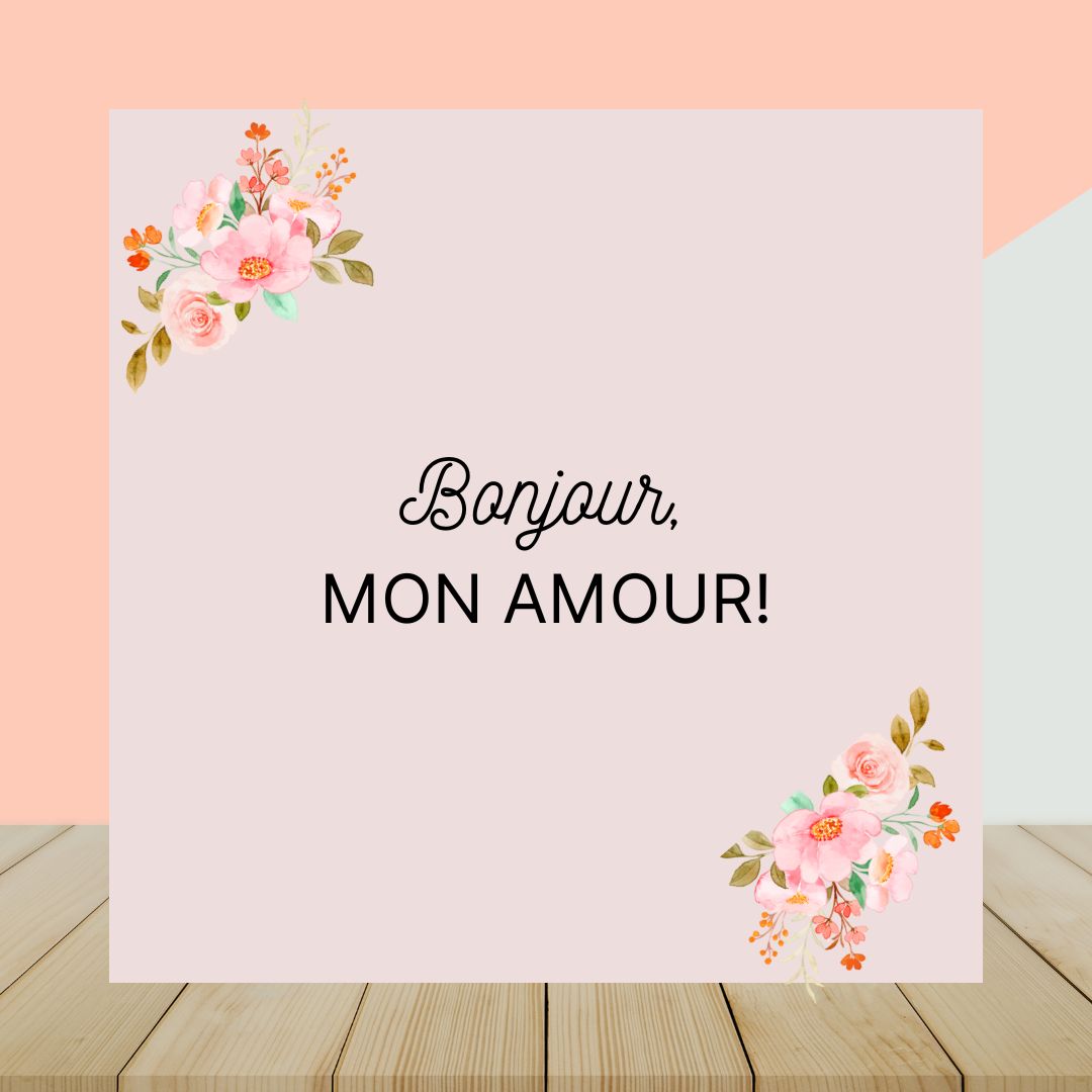 Bonjour Mon Amour